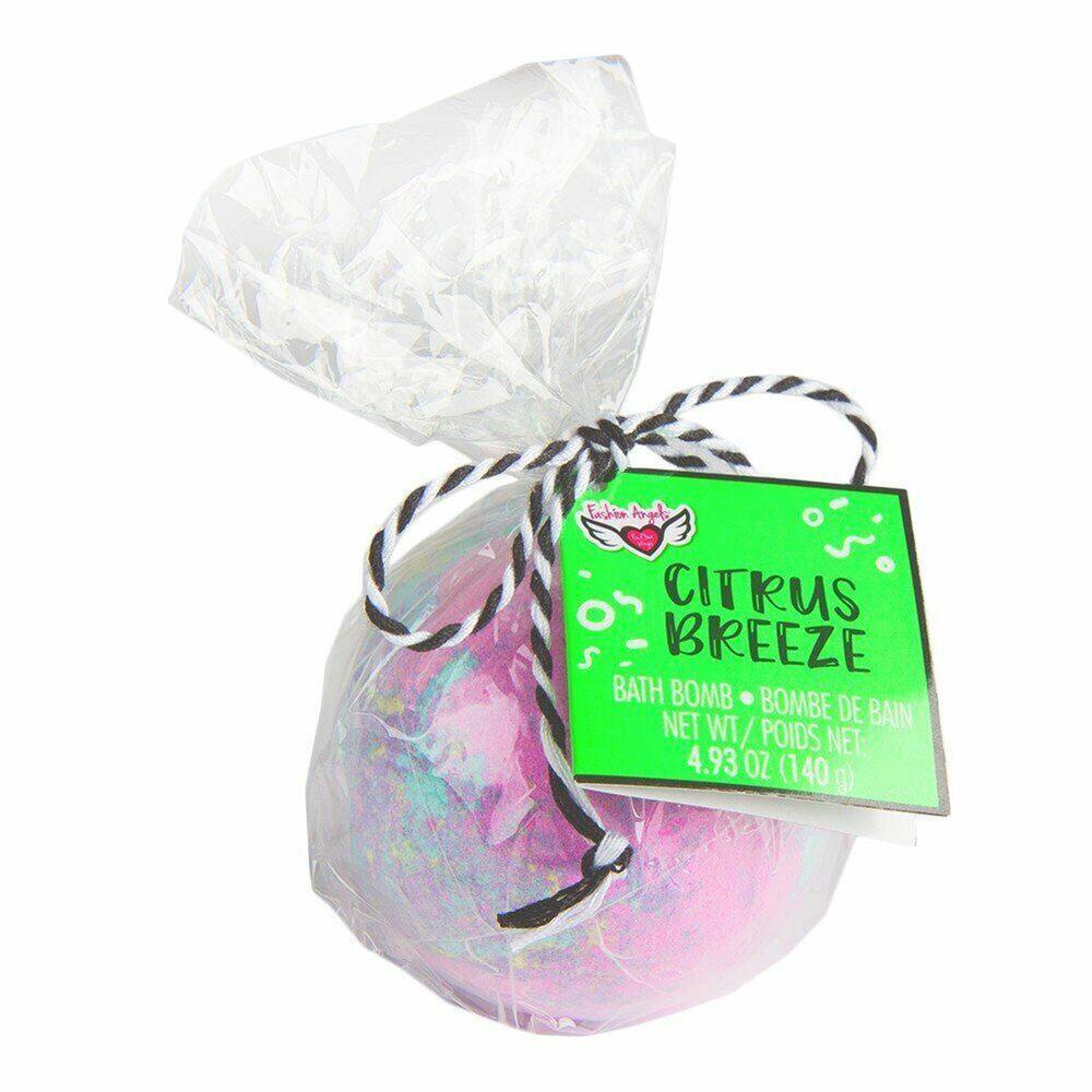 Fashion Angels Fresh Vibes Bath Bomb Singles, Citrus Breeze